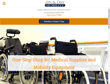 Tablet Screenshot of inandoutmobility.com